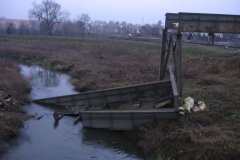2008.12.07 Rozbiórka estakady na Porąbce