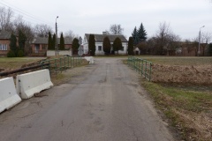 2016.03.08 Most nad Wilanówką we wsi Borek