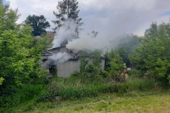 2022.05.29 Pożar na ul. Nadbrzeżnej