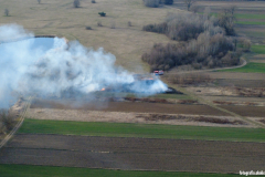 2026.03.20 Pożar nad jeziorkiem w Bielawie